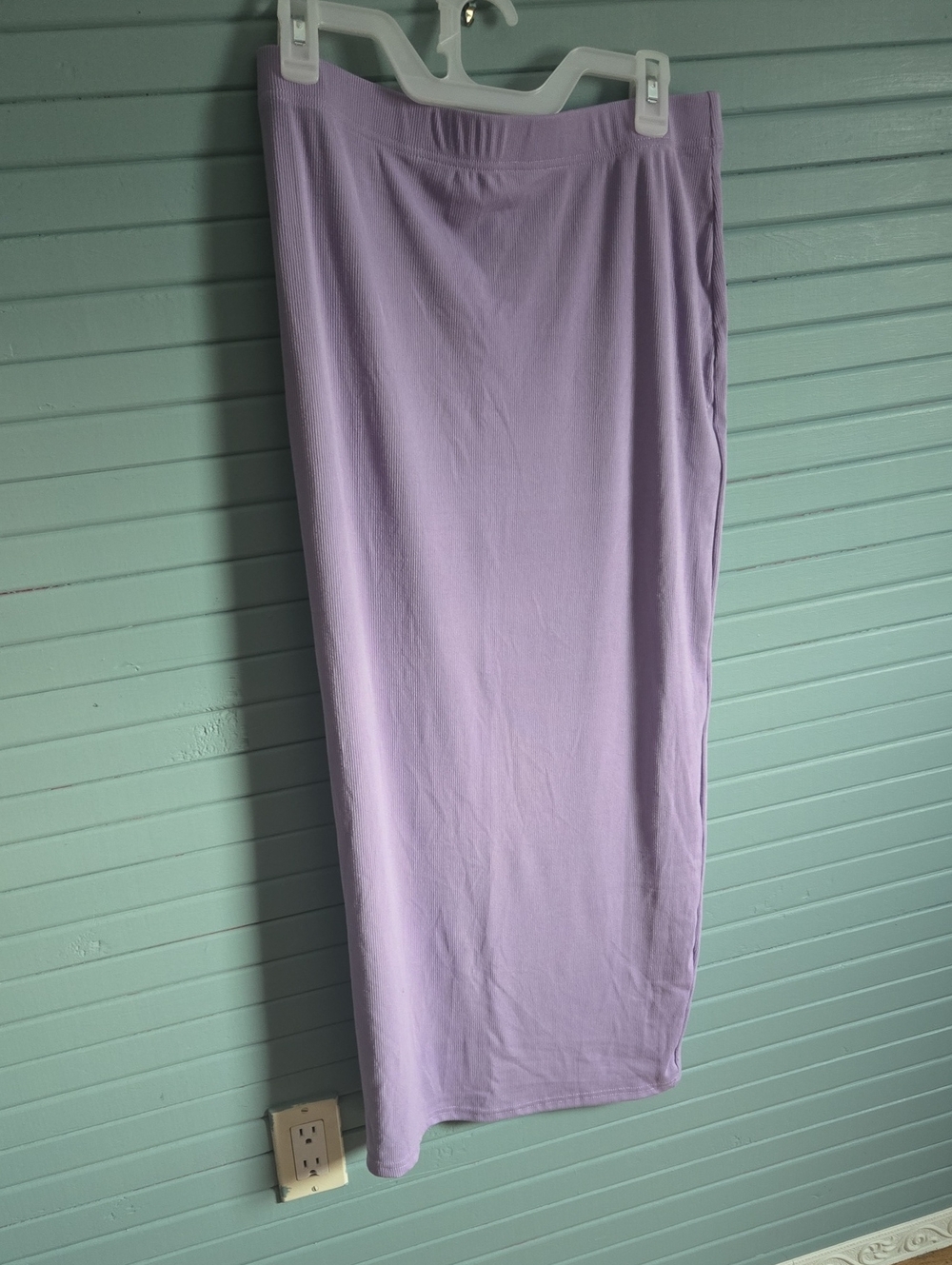 Essentials Lavender Pullover Maxi Skirt